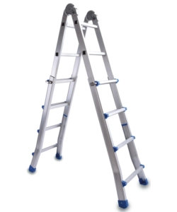 SCALA ESSENZA "EVEREST 4X4" IN ALLUMINIO CON PORTATA MASSIMA 150 KG 16,5X44X121H CM
